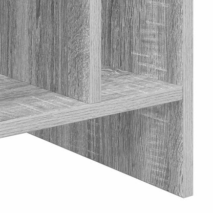 vidaXL Record Cabinet Grey Sonoma 78.5 x 35 x 45 cm Engineered Wood
