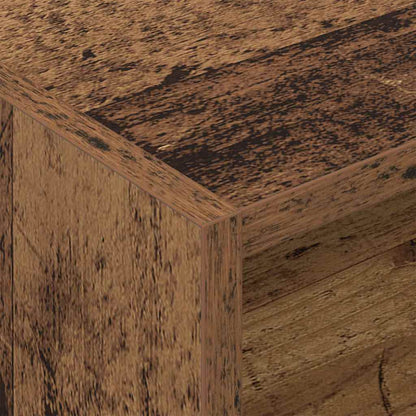 vidaXL Record Cabinet Old Wood 78.5 x 35 x 45 cm Engineered Wood