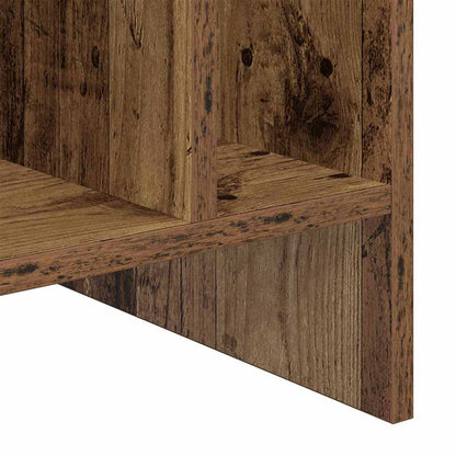 vidaXL Record Cabinet Old Wood 78.5 x 35 x 45 cm Engineered Wood