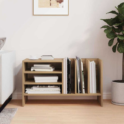 vidaXL Record Cabinet Artisan Oak 78.5 x 35 x 45 cm Engineered Wood