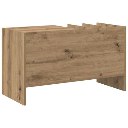 vidaXL Record Cabinet Artisan Oak 78.5 x 35 x 45 cm Engineered Wood