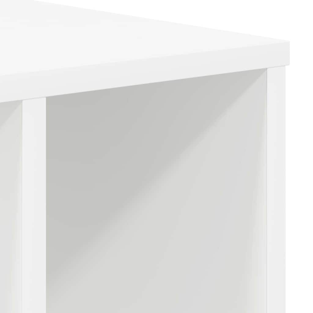 vidaXL End Table White 37 x 32 x 40 cm Engineered Wood