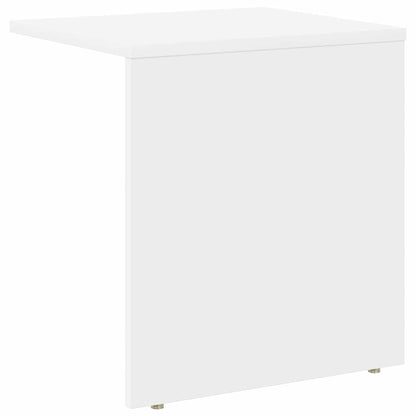 vidaXL End Table White 37 x 32 x 40 cm Engineered Wood