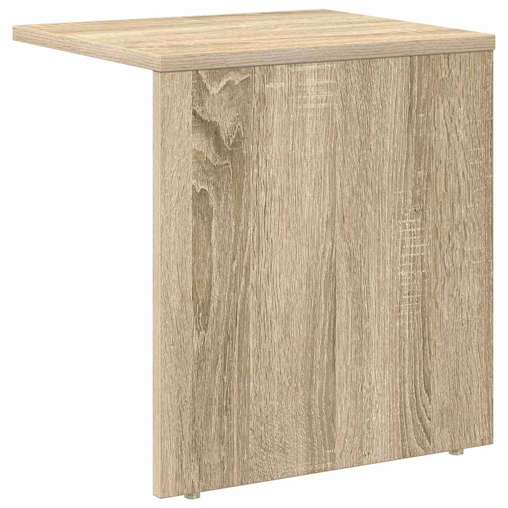 vidaXL End Table Sonoma Oak 37 x 32 x 40 cm Engineered Wood