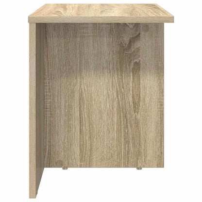 vidaXL End Table Sonoma Oak 37 x 32 x 40 cm Engineered Wood