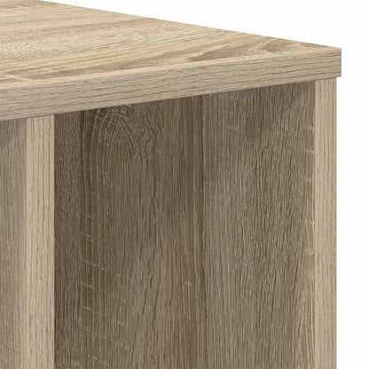 vidaXL End Table 2 pcs Sonoma Oak 37 x 32 x 40 cm Engineered Wood