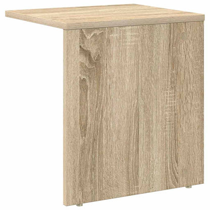 vidaXL End Table 2 pcs Sonoma Oak 37 x 32 x 40 cm Engineered Wood