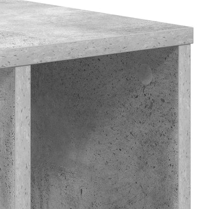 vidaXL End Table 2 pcs Concrete Grey 37 x 32 x 40 cm Engineered Wood