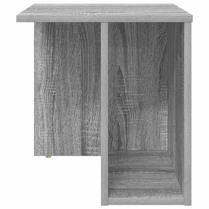 vidaXL End Table 2 pcs Grey Sonoma 37 x 32 x 40 cm Engineered Wood
