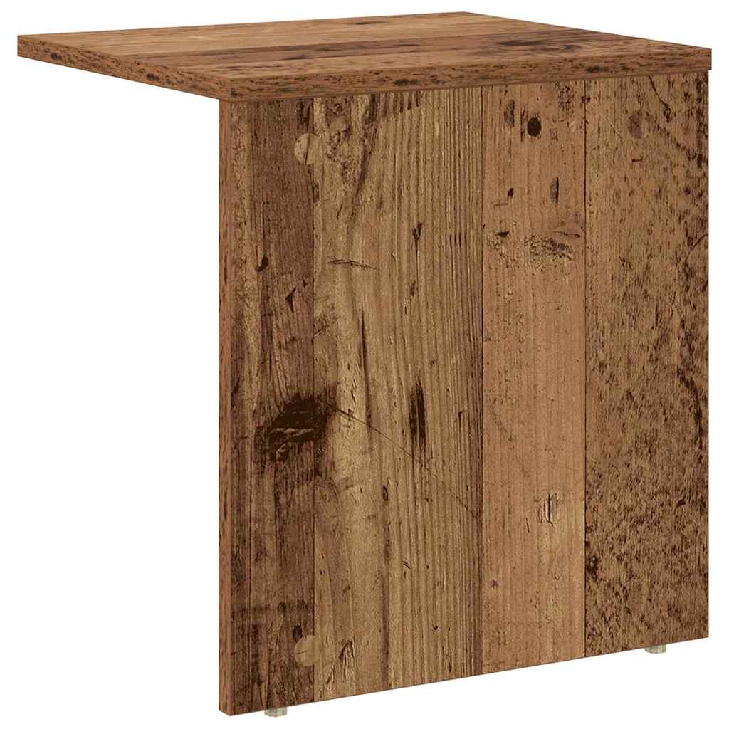 vidaXL End Table Old Wood 37 x 32 x 40 cm Engineered Wood