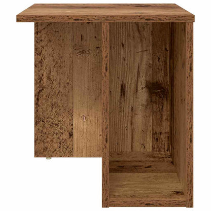 vidaXL End Table Old Wood 37 x 32 x 40 cm Engineered Wood