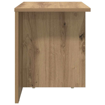 vidaXL End Table 2 pcs Artisan Oak 37 x 32 x 40 cm Engineered Wood
