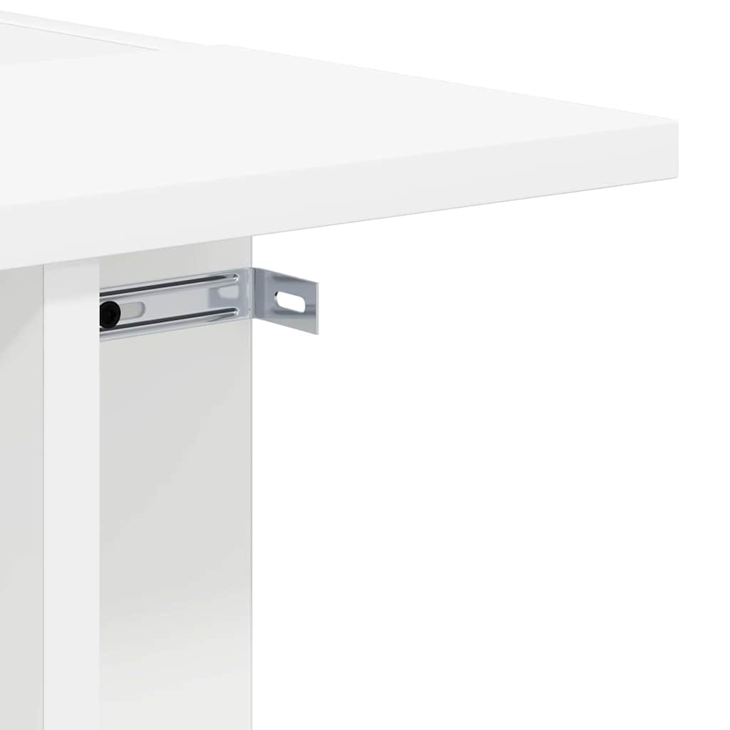 vidaXL End Table White 35 x 40 x 55 cm Engineered Wood