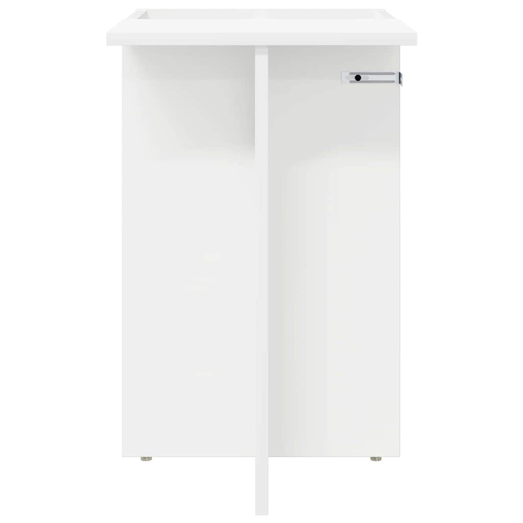 vidaXL End Table White 35 x 40 x 55 cm Engineered Wood