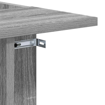 vidaXL End Table Grey Sonoma 35 x 40 x 55 cm Engineered Wood