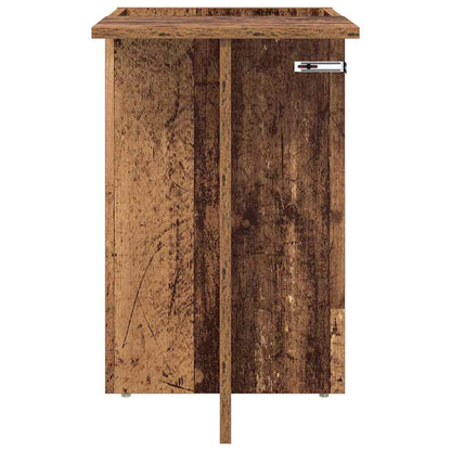 vidaXL End Table Old Wood 35 x 40 x 55 cm Engineered Wood