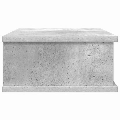vidaXL Bedside Table 2 pcs Concrete Grey 40 x 31 x 15 cm