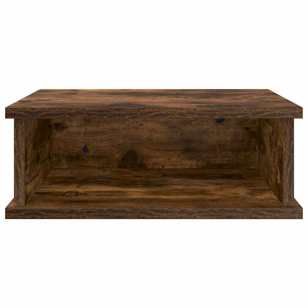 vidaXL Bedside Table 2 pcs Smoked Oak 40 x 31 x 15 cm Engineered Wood