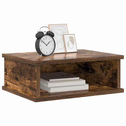 vidaXL Bedside Table 2 pcs Smoked Oak 40 x 31 x 15 cm Engineered Wood