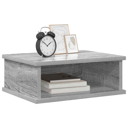 vidaXL Bedside Table 2 pcs Grey Sonoma 40 x 31 x 15 cm Engineered Wood
