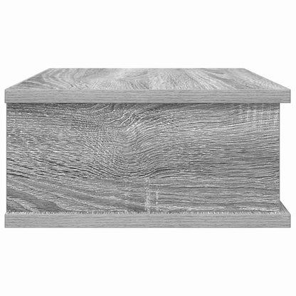 vidaXL Bedside Table 2 pcs Grey Sonoma 40 x 31 x 15 cm Engineered Wood