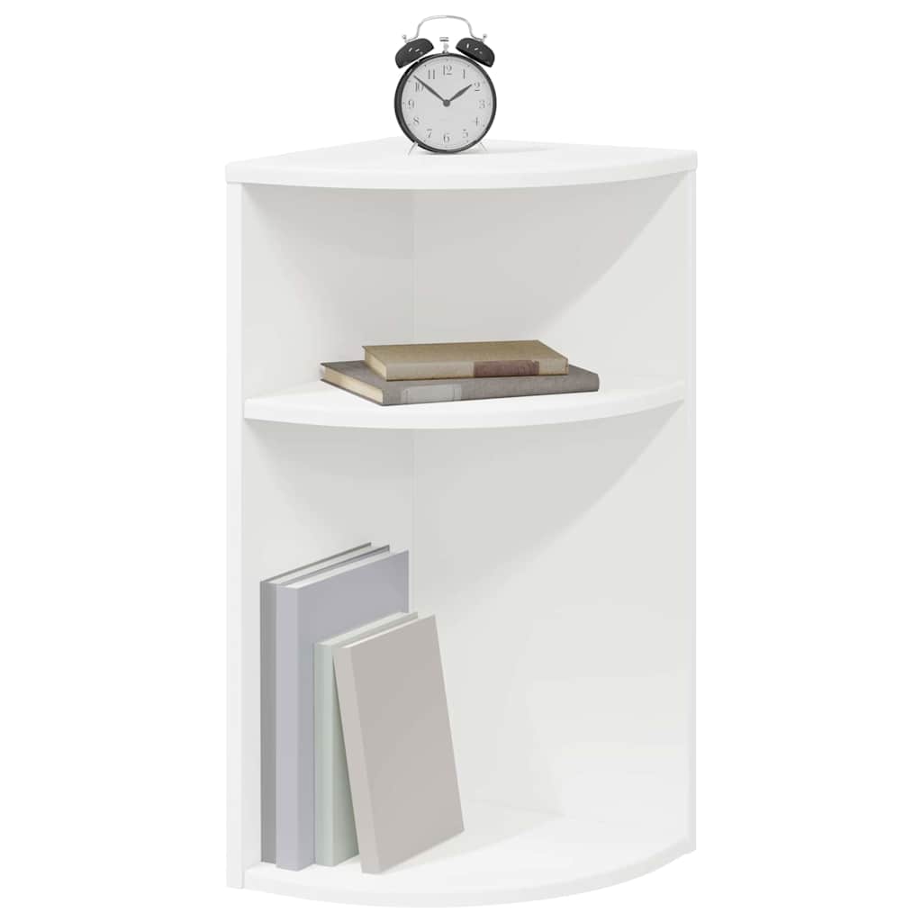 vidaXL End Table 29.5 x 29.5 x 60 cm Engineered Wood White