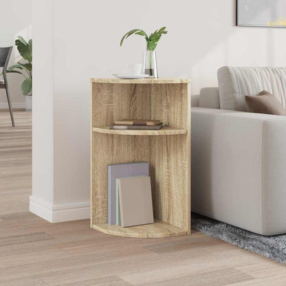 vidaXL End Table Sonoma Oak 29.6 x 29.6 x 60 cm Engineered Wood
