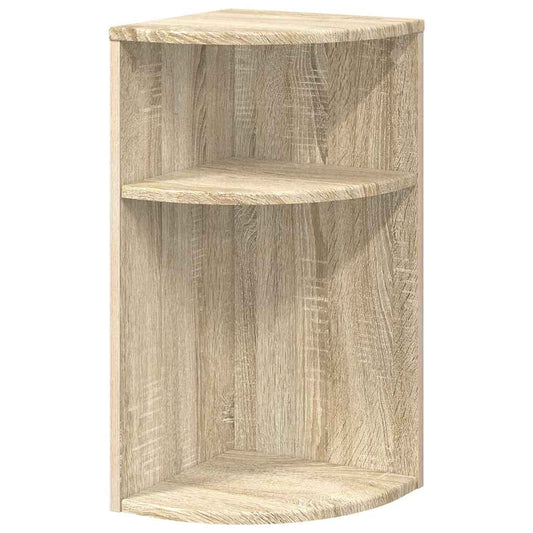 vidaXL End Table 29.5 x 29.5 x 60 cm Engineered Wood Sonoma Oak