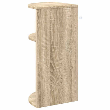 vidaXL End Table 29.5 x 29.5 x 60 cm Engineered Wood Sonoma Oak