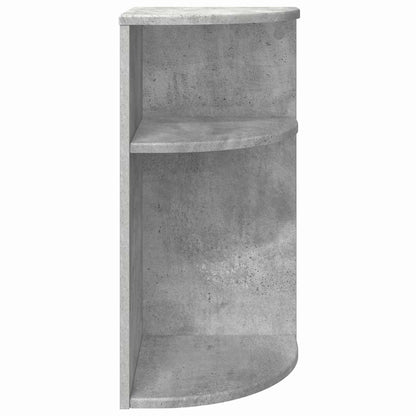 vidaXL End Table 29.5 x 29.5 x 60 cm Engineered Wood Concrete Grey