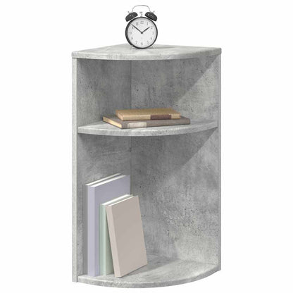 vidaXL End Table 29.5 x 29.5 x 60 cm Engineered Wood Concrete Grey