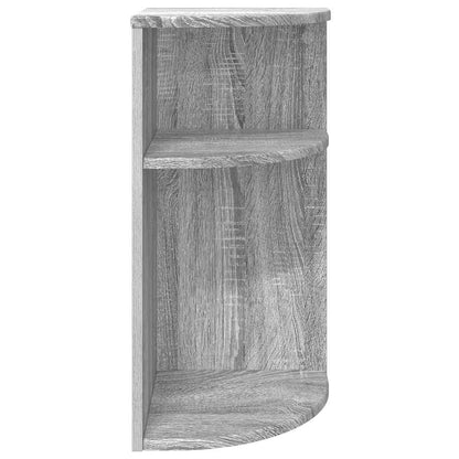 vidaXL End Table 29.5 x 29.5 x 60 cm Engineered Wood Grey Sonoma