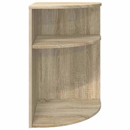 vidaXL End Table Sonoma Oak 39.7 x 39.7 x 60 cm Engineered Wood