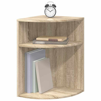 vidaXL End Table Sonoma Oak 39.7 x 39.7 x 60 cm Engineered Wood
