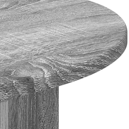 vidaXL End Table Grey Sonoma 39.7 x 39.7 x 60 cm Engineered Wood