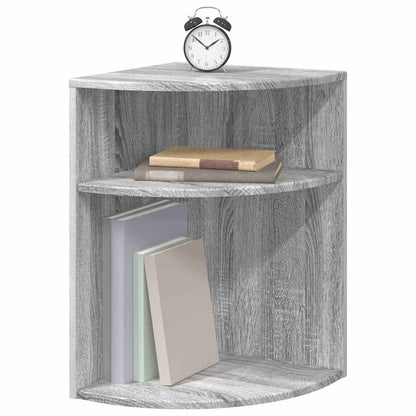vidaXL End Table Grey Sonoma 39.7 x 39.7 x 60 cm Engineered Wood