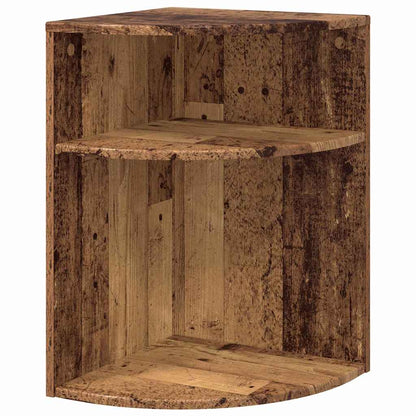 vidaXL End Table Old Wood 39.7 x 39.7 x 60 cm Engineered Wood