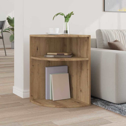 vidaXL End Table 39.5 x 39.5 x 60 cm Engineered Wood Artisan Oak