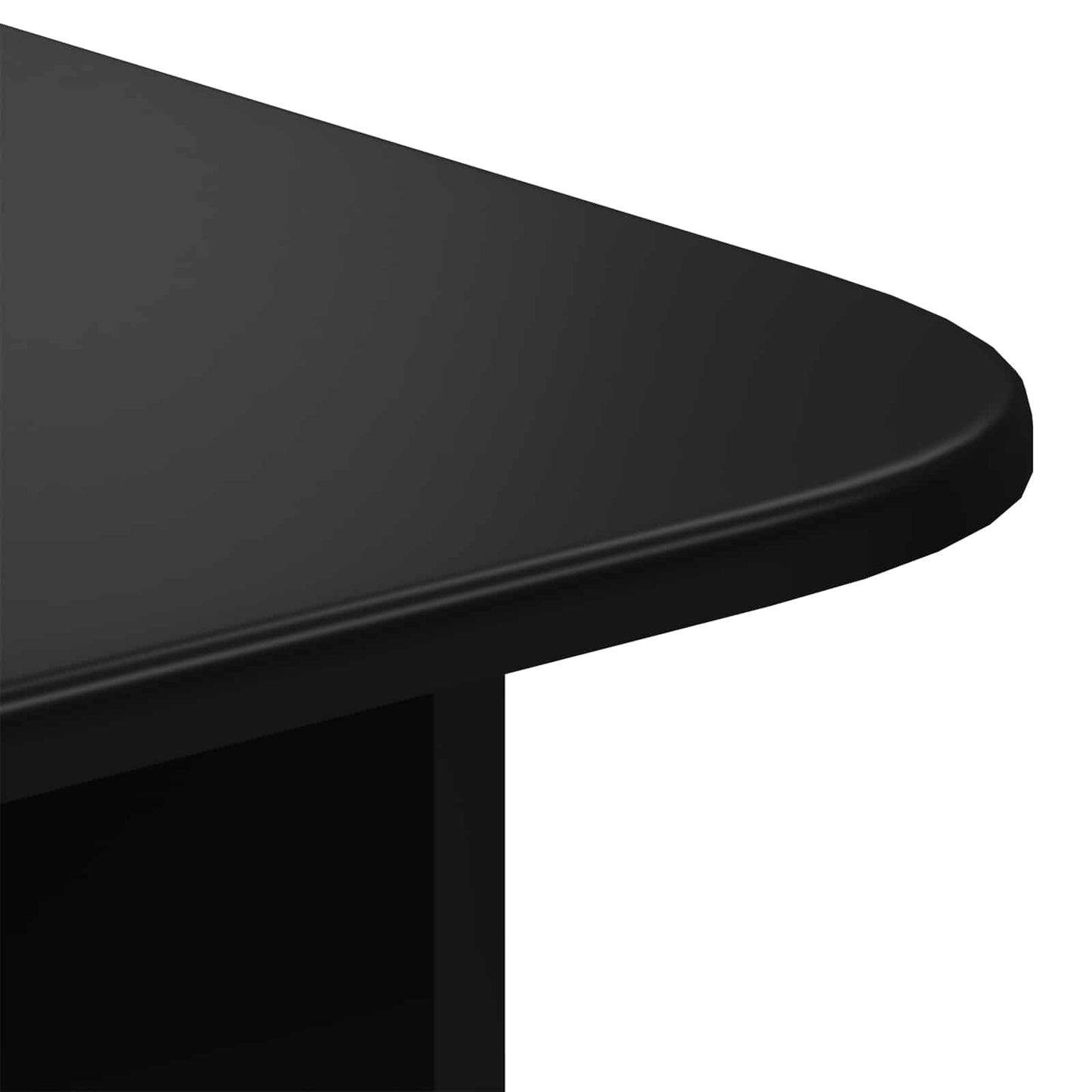 vidaXL Coffee Table Black 93 x 53 x 33 cm Engineered Wood