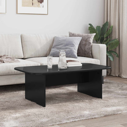 vidaXL Coffee Table Black 93 x 53 x 33 cm Engineered Wood