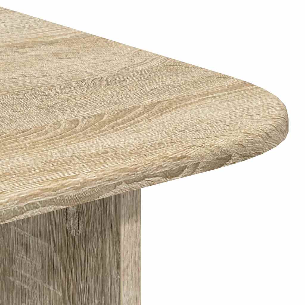 vidaXL Coffee Table Sonoma Oak 93 x 53 x 33 cm Engineered Wood