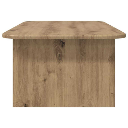 vidaXL Coffee Table Artisan Oak 93 x 53 x 33 cm Engineered Wood
