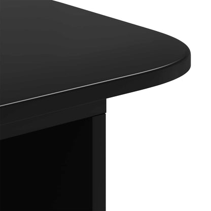 vidaXL Console Table Black 93 x 40 x 75 cm Engineered Wood
