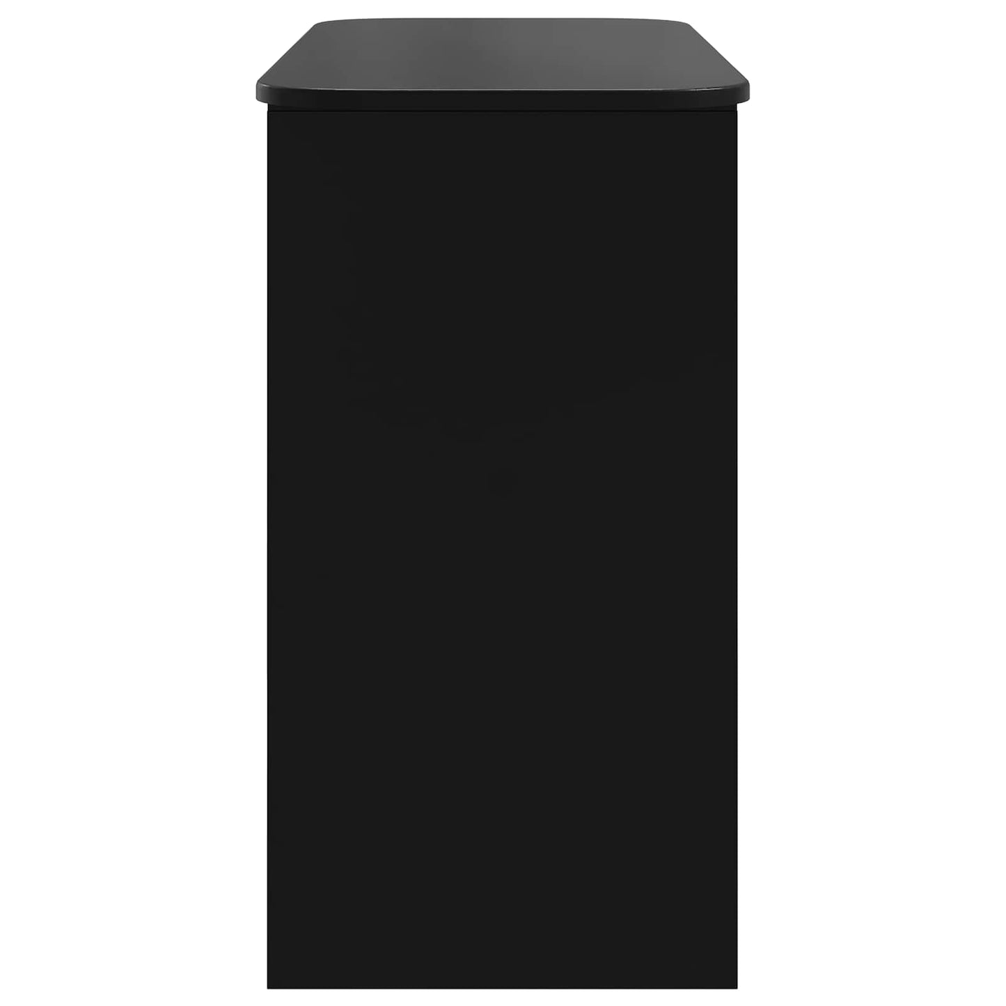 vidaXL Console Table Black 93 x 40 x 75 cm Engineered Wood