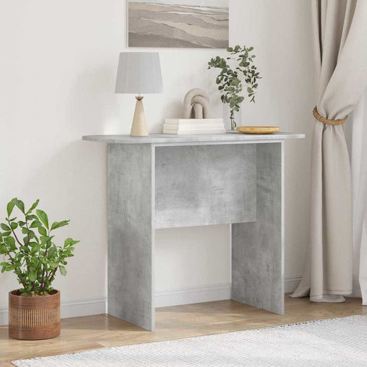 vidaXL Console Table Concrete Grey 93 x 40 x 75 cm Engineered Wood