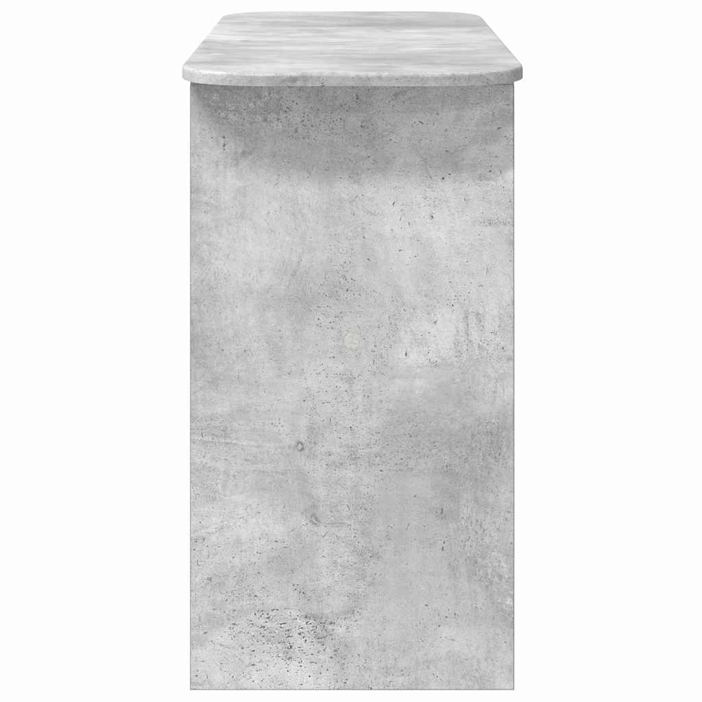 vidaXL Console Table Concrete Grey 93 x 40 x 75 cm Engineered Wood