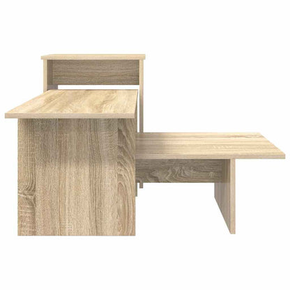 vidaXL Console Table Sonoma Oak 91.5 x 35 x 38.5 cm Engineered Wood
