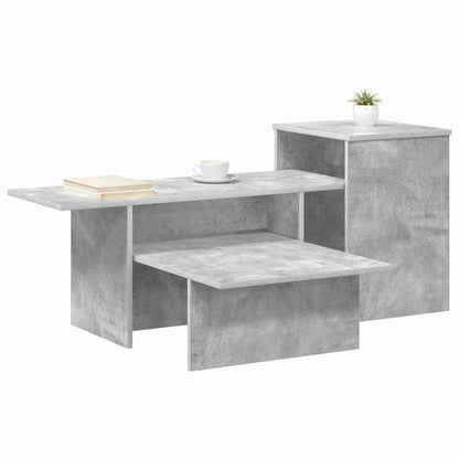 vidaXL Console Table Concrete Grey 91.5 x 35 x 38.5 cm Engineered Wood