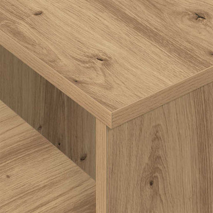 vidaXL Console Table Artisan Oak 91.5 x 35 x 38.5 cm Engineered Wood