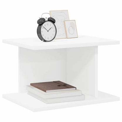 vidaXL Bedside Table White 40 x 30 x 25 cm Engineered Wood